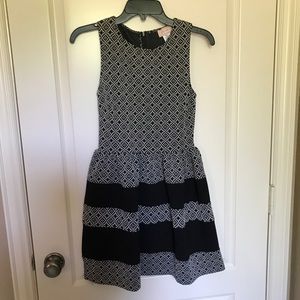Black Patterned Dress